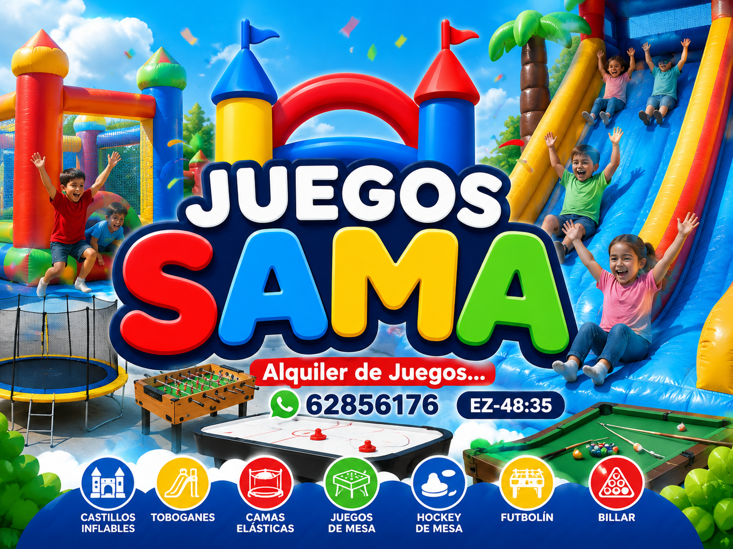 Diversión en Juegos Sama