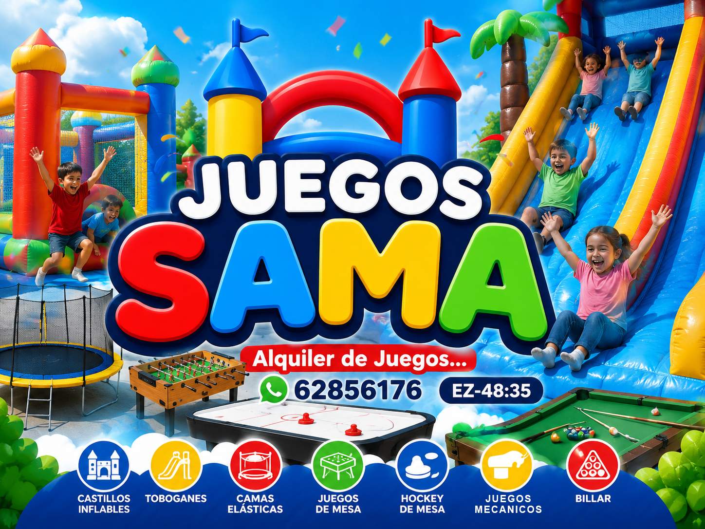 Diversión en Juegos Sama